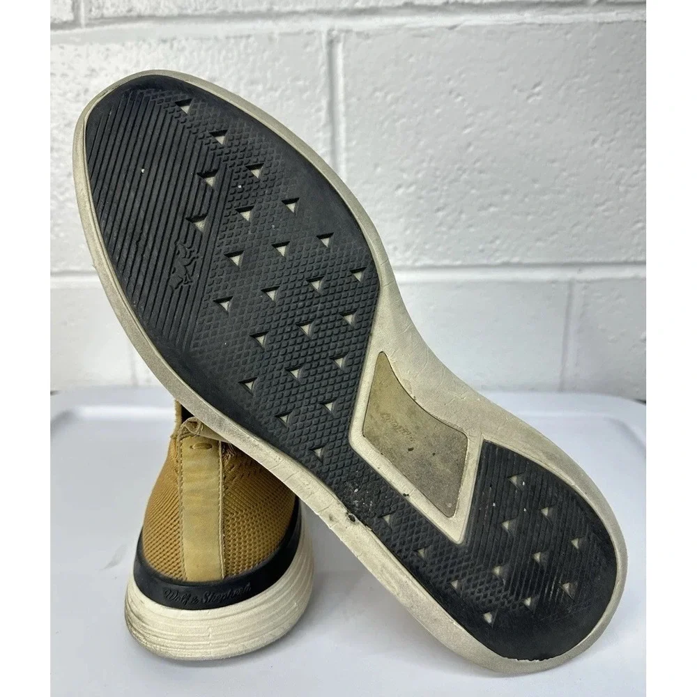 Wolf & Shepherd Mens SwiftKnit Derby Shoe‎ / Mustard Yellow / Men's 11